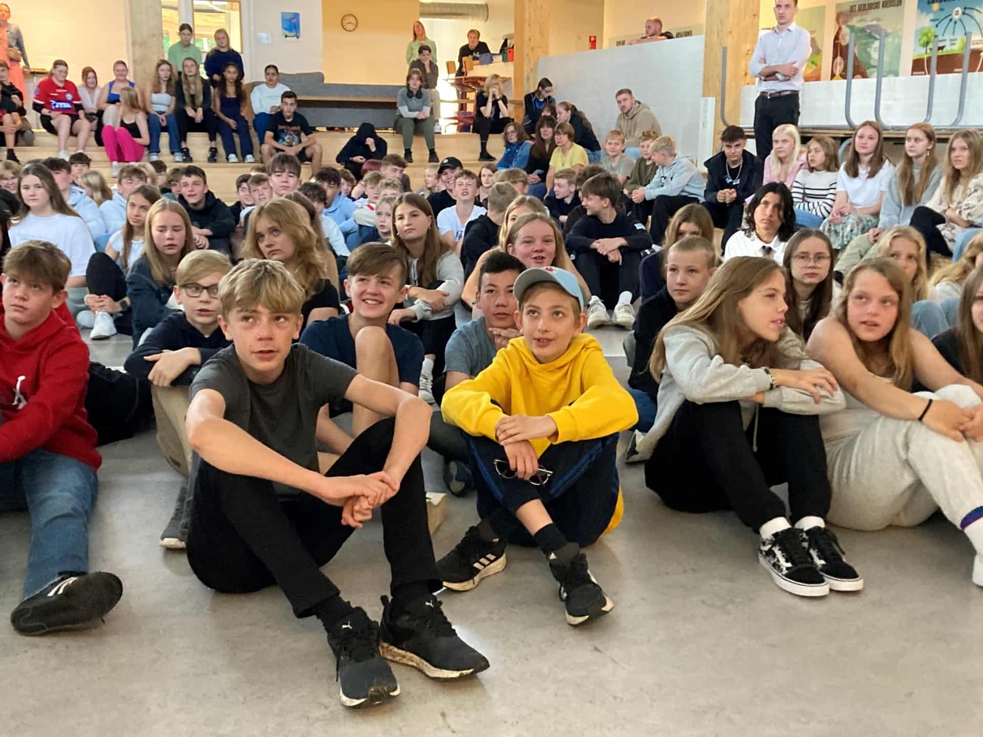 Skolestart med fokus på fællesskab og uden mobiltelefon