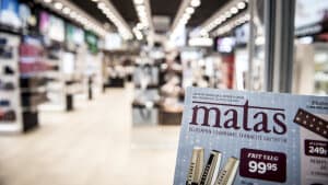 Matas har 265 fysiske butikker på tværs af landet og en række webshops. (Arkivfoto). Foto: Mads Claus Rasmussen/Ritzau Scanpix