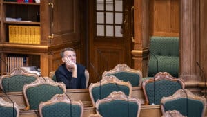 Jon Stephensen kommer ikke til at vælte regeringen, selv om han har et vigtigt mandat. (Arkivfoto). Foto: Emil Nicolai Helms/Ritzau Scanpix