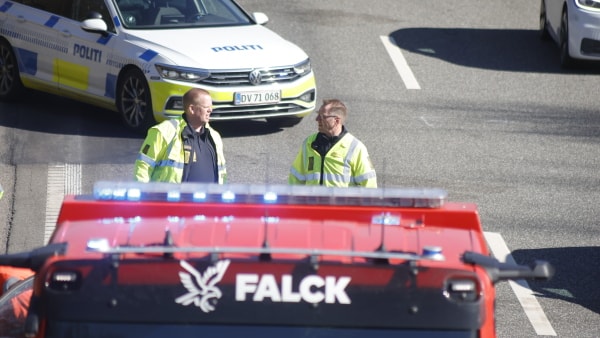 Uheld på uheld har givet kø på motorvejen