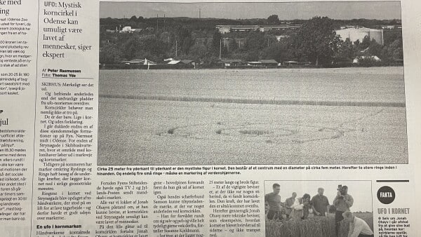 Husker du, da korncirkler dukkede op i Odense? Hændelsen er nævnt i populær podcast