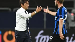Antonio Conte var træner for Inter, da Christian Eriksen spillede i klubben i halvandet år. Foto: Ina Fassbender/Ritzau Scanpix