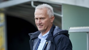 Niels Erik Søndergård, sports- og talentchef i AC Horsens, har indgået en kontrakt med Rinor Rexhepi frem til udgangen af 2024. Foto: Ole Nielsen