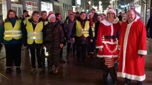 Sidste år foregik julevandringen i Vejle, mens den i år foregår i Børkop med start fra Børkop Vandmølle. Privatfoto