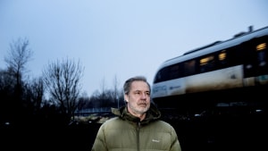 Michael Sørensen stopper som fængselsbetjent på Søbysøgård Fængsel efter mere end 20 år i faget. Foto: Birgitte Carol Heiberg