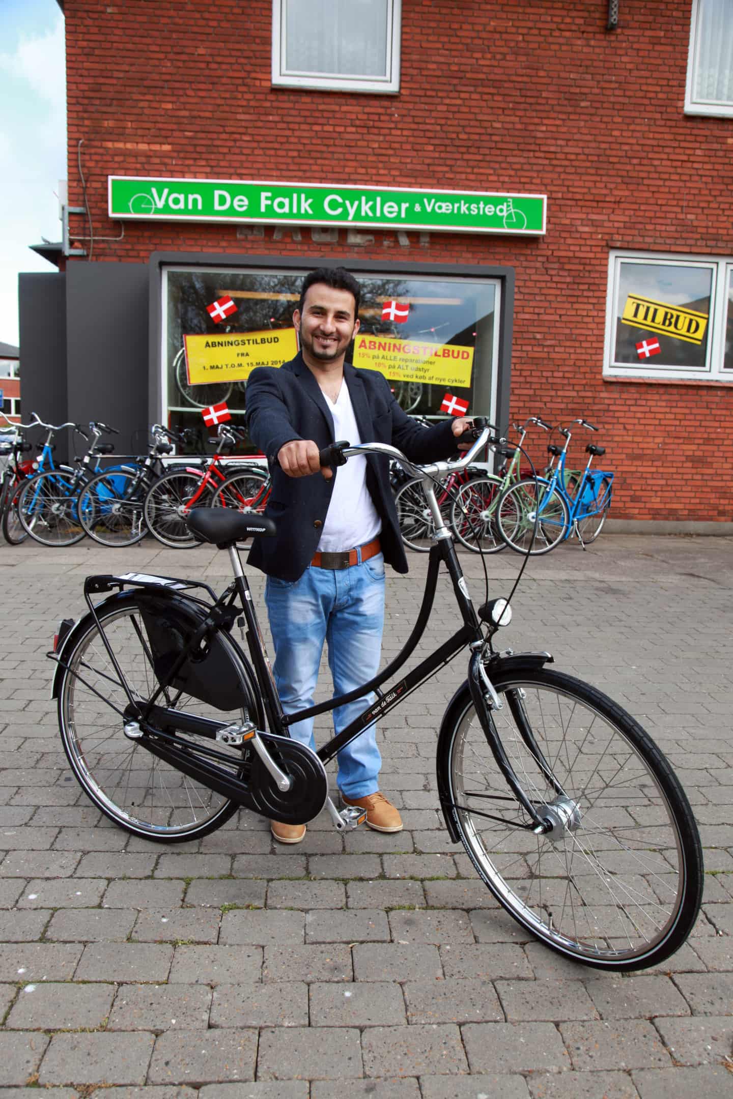 ubetinget Intensiv Afrika Ny butik med salg af Van De Falk-cykler | fyens.dk