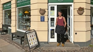 Sanne Colstrup er den ene indehaver af Krejl & Kaffe, som nu er flyttet til Jagtvej. Foto: Thomas Frederiksen