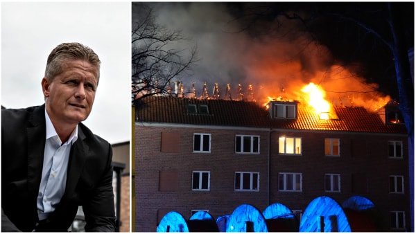 - Dagens gode nyhed er, at ingen kom til skade: Barfoed rystet efter voldsom brand