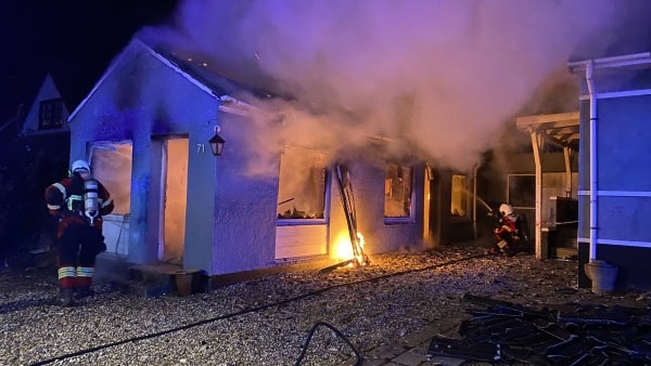 Hus brænder for anden gang på kort tid: - Vi kan ikke afvise, at den er påsat