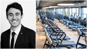 - Jeg forstår ikke, hvorfor jeg, hvis jeg betaler mine penge for adgang til fitnesscentret, ikke skal have lov til at gå ind i fitnesscentret, bare fordi jeg ikke har en smartphone. Foto: Privat/Jens Thaysen