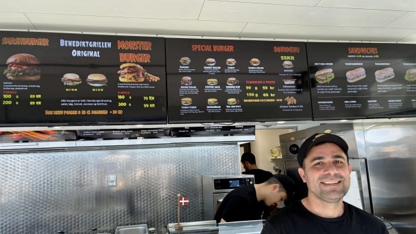 Kendt grillbar er til salg: - Det var en fejl af mig at købe den