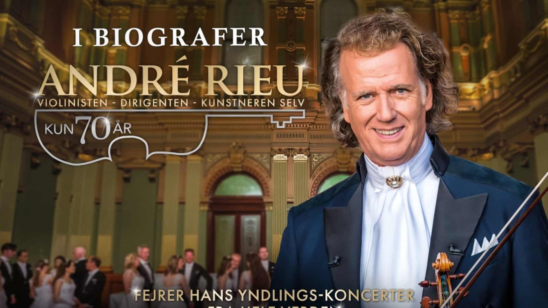 André Rieu fejrer 70 års fødselsdag i Biohuset | ugeavisen.dk