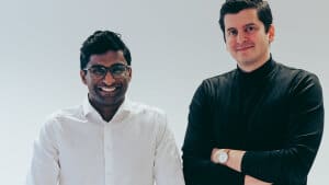 Pascar Sivam og Vasilij Brandt (t. h.) er de to iværksættere bag den succesfulde nyopstartede urvirksomhed Nordgreen. Foto: Nordgreen