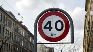 Frederiksberg bliver en af 16 kommuner, der får mulighed for at sænke hastighedsgrænsen fra 50 til 40 kilometer i timen i udvalgte områder. I alt seks områder på Frederiksberg er udpeget. Foto: Bo Børresen