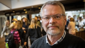 Rektor Lars Bluhme håber, at der fortsat kan være fysisk undervisning på Odder Gymnasium trods flere coronasmittede. Arkivfoto: Axel Schütt