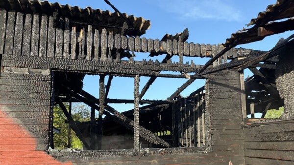 Brand på Dyrskuepladsen: Politiet efterforsker sagen