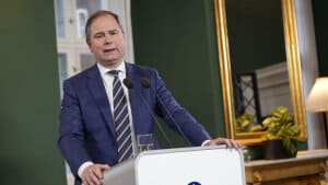 Regeringen har ifølge finansminister Nicolai Wammen (S) gennemført og foreslået reformer, der øger den strukturelle beskæftigelse med 29.000 i 2030. Dermed mangler regeringen at anvise 16.000. Foto: Emil Helms/Ritzau Scanpix