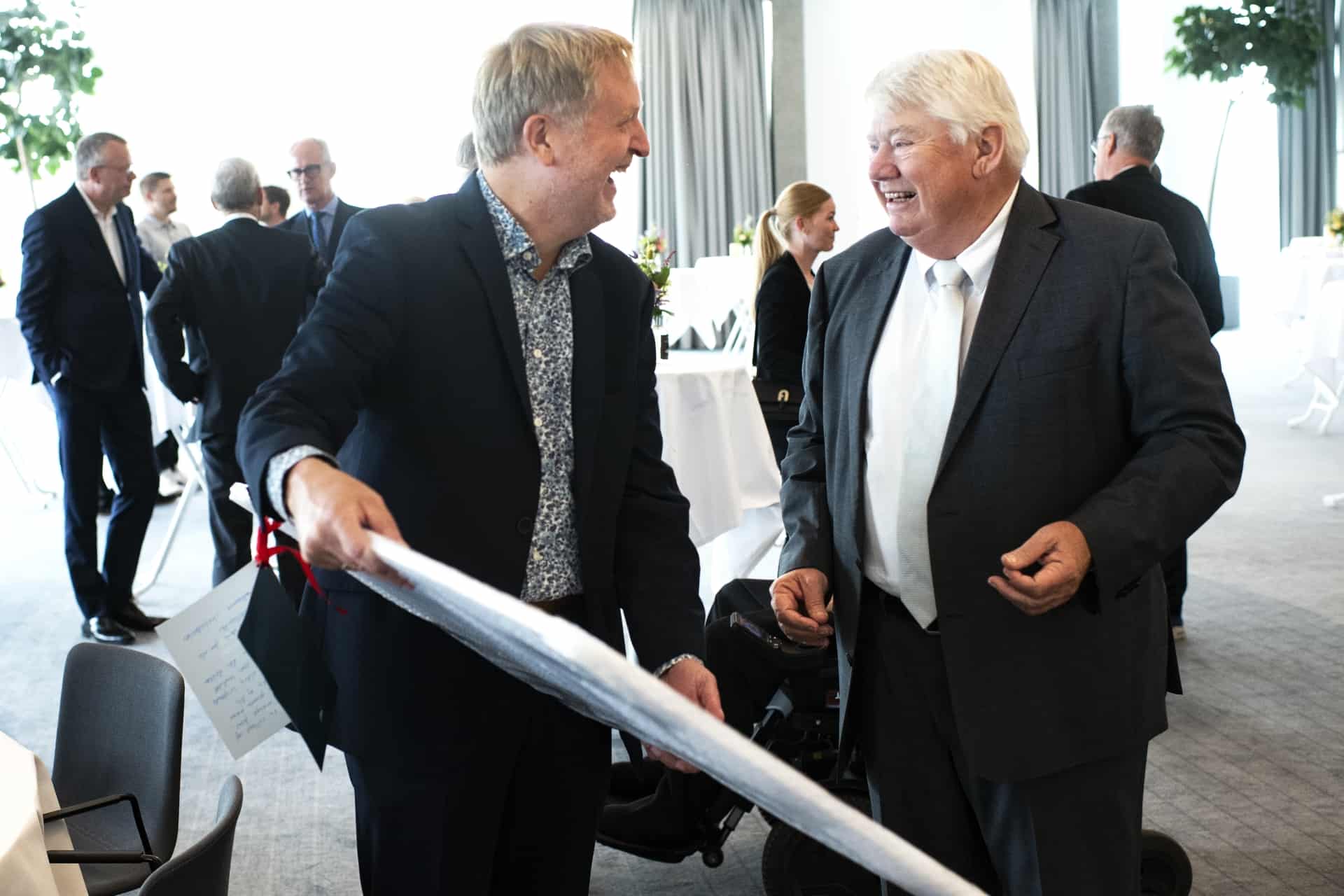 Gave fra fødselar Jørgen Mads Clausen Danfoss hører hjemme her jv.dk