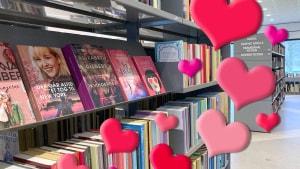 Søger du kærligheden? Find den i din lokale boghandel eller på dit lokale bibliotek. Og finder du den ikke her, kan vi hjælpe dig med at finde den i bøgerne, lyder det fra Vejle Bibliotek. Foto: Vejle Bibliotekerne