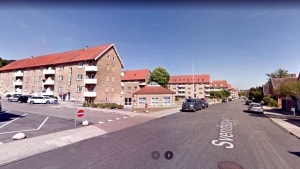 Et kælderrum i Svendsgade i Vejle har været ramt af tyveri. Foto: Google Street View