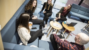 De nuværende og nye studerende på de erhvervsøkonomiske uddannelser i SDU Esbjerg skal fra studiestarten i september være en del af SDU Business School. Foto: SDU