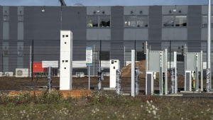 Googles datacenter i Taulov er allerede i gang, men indvies officielt mandag. Foto: Søren Gylling