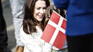 <p>Fredag 19. august kommer Kronprinsesse Mary til Aarhus for at indvie Frederiksbjerg Skole. Foto: Mathias Løvgreen Bojesen/Scanpix</p>
