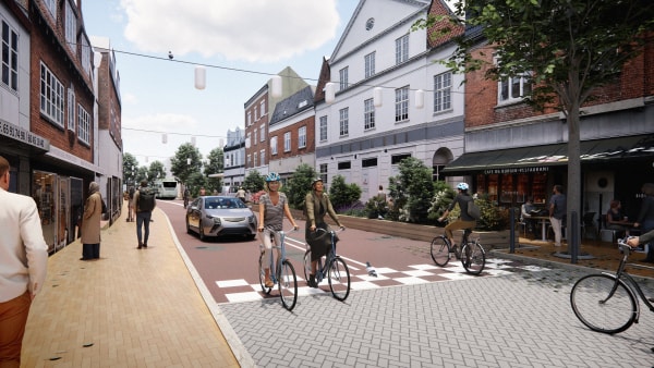 Efter ballade og lang ventetid: Snart lukker handelsgade for gennemkørende biltrafik