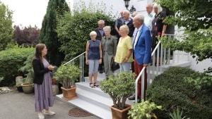Social- og ældreminister Astrid Krag (S) var tidligere i år på besøg hos Ældrerådet i Faaborg-Midtfyn Kommune. Foto: Social- og Ældreministeriet