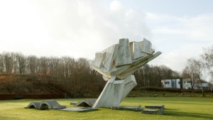 Skulpturen Noahs Ark i Mølleparken. Foto: Visit Aalborg