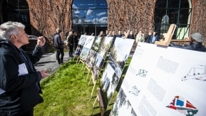Grundejerne inviterer på rundvisning i Jernbanebyen, hvor de blandt andet vil fortælle om det vindende arkitektforslag. Foto: René Mølskov