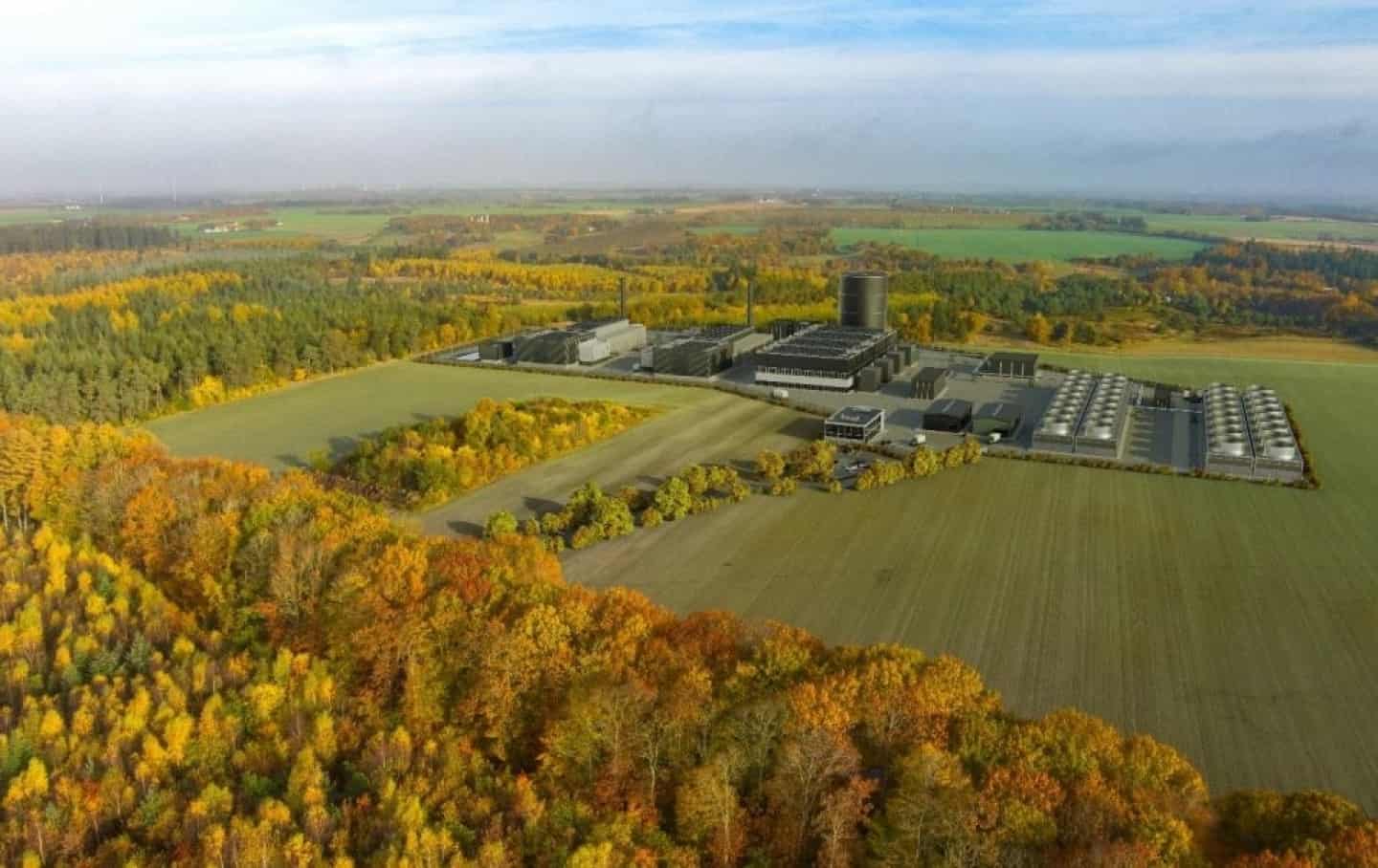 CAES-energianlæg ved Skinderup i Viborg Kommune