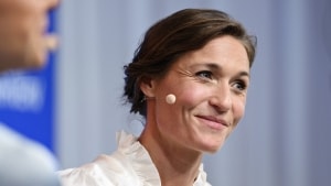Mia Wagner, der mest er kendt fra DR-programmet Løvens Hule, er ny minister i regeringen. Foto: Philip Davali/Ritzau Scanpix