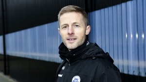 SønderjyskE-cheftræner Henrik Hansen ser store muligheder i at få mere ud af den nuværende trup. Foto: André Thorup