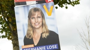 Stephanie Lose (V) er lige nu den eneste officielle formandskandidat. (Arkivfoto)