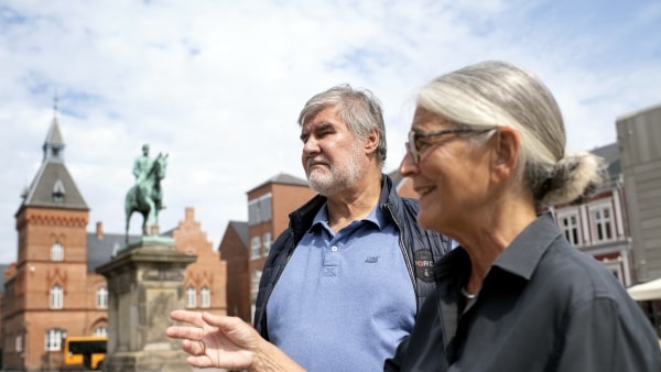 Borger duo Bl ser Til Kamp For Byens Udvikling Forud For Kommunalvalget 
