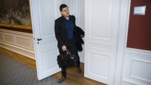 Mike Villa Fonseca fortalte fredag aften til TV 2, at han var i et forhold med en pige under 18 år, og at han dermed havde brudt Moderaternes adfærdskodeks. Arkivfoto: Martin Sylvest/Ritzau Scanpix
