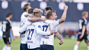 AGF-spillerne har scoret 13 gange i de første fem Superligakampe. Foto: Henning Bagger/Ritzau Scanpix