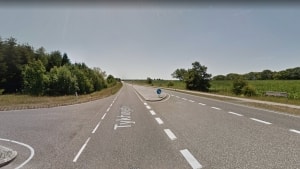 Tykhøjetvej ved Loftlund Tværvej. Foto: Google Streetview