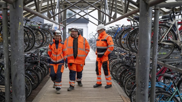 Alarmerende situation: Dele af Bruuns Bro er gennemtæret af rust