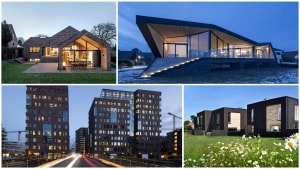 Aarhus Kommune har præmieret god arkitektur. Det er blandt andet gået ud over to villaer i Risskov, nye huse i NYE og byggeri på Aarhus Ø. 