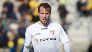 Anders Holvad, FC Fredericia (10). 10.04.2022. NordicBet Liga (1. division). Kvalifikationsspil Superliga. AC Horsens-FC Fredericia. Foto: Ole Nielsen.