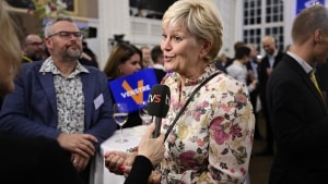 Eva Kjer Hansen fik ikke en plads i Folketinget. (Foto: Philip Davali/Ritzau Scanpix)