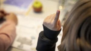 Mere stillesiddende elever og mindre motion. Flere organisationer frygter, at det bliver resultatet af ny folkeskoleaftale. (Arkivfoto). Foto: Mads Claus Rasmussen/Ritzau Scanpix