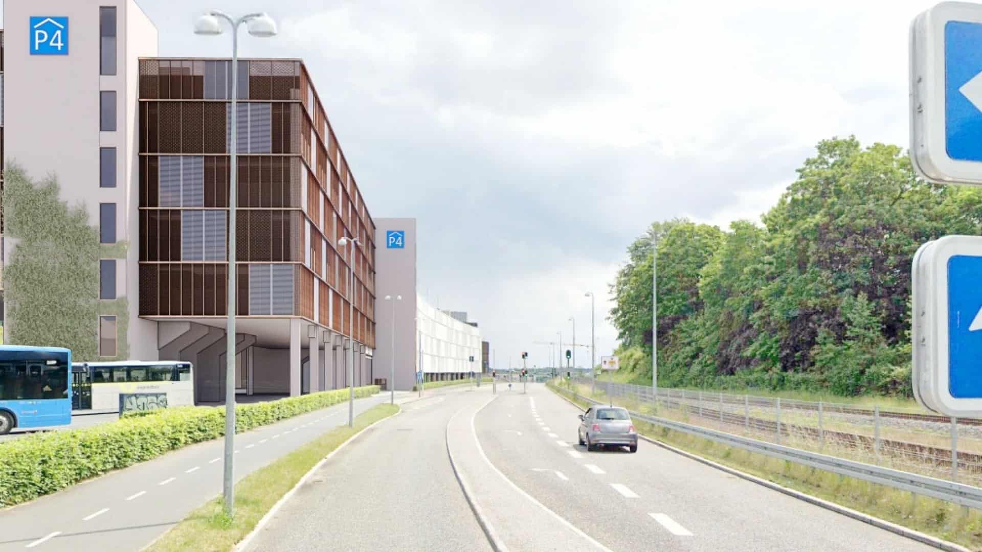 Udvidelse af parkeringshus P4 ved Regionshospitalet Viborg