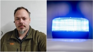35-årige Steffen Jørgensen er hjerteløber på Ærø. Privatfoto og Mads Claus Rasmussen/Ritzau Scanpix