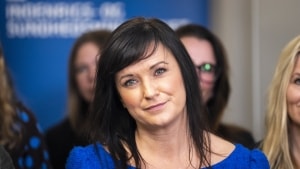 Indenrigs- og sundhedsminister Sophie Løhde (V) er imponeret over de resultater, som internet-psykiatrien har skabt i Region Syddanmark. Foto: Scanpix