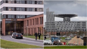 Aarhus Universitetshospital og Psykiatrisk Hospital er samlet på samme adresse i Skejby. De to kostbare hospitaler er åbnet indenfor de seneste år, men alligevel oplever personale og patienter overbelægning. Det gælder ikke mindst på det psykiatriske hospital. Fotos: Jens Thaysen, Bo Amstrup
