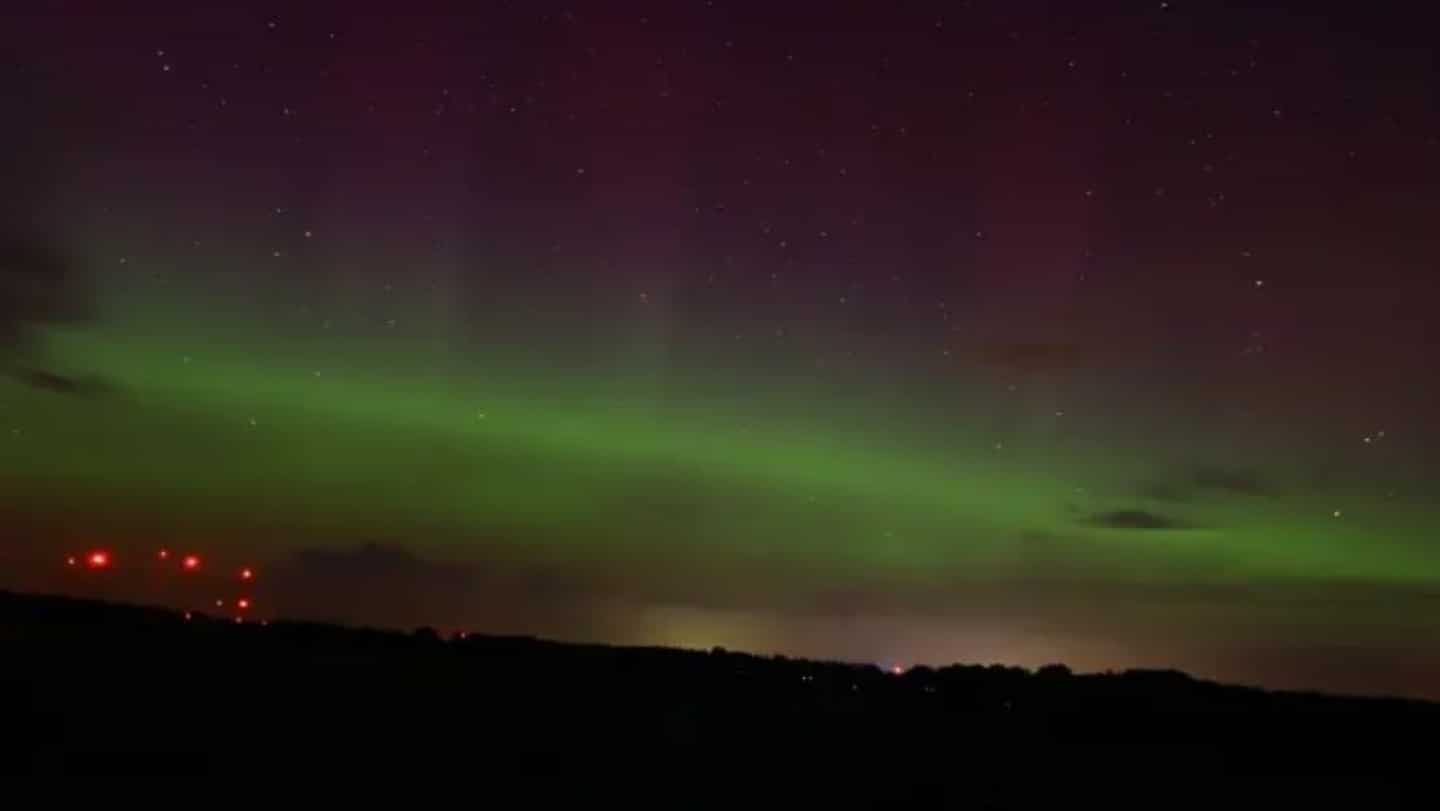 Flot Syn Over Fjorden: Nordlys Lyste Op | Jv.dk