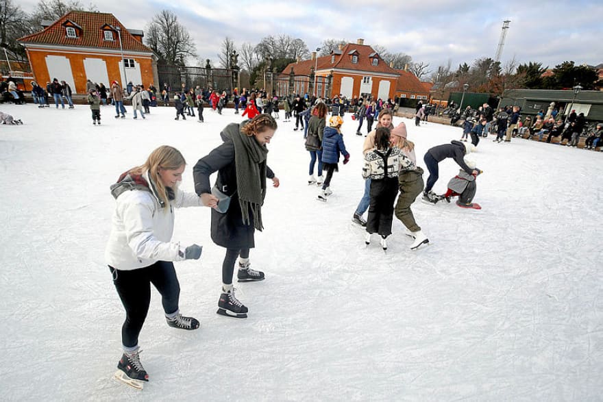 Vintertid er skøjtetid: Her kan du stå på skøjter på Vesterbro og andre steder i København |